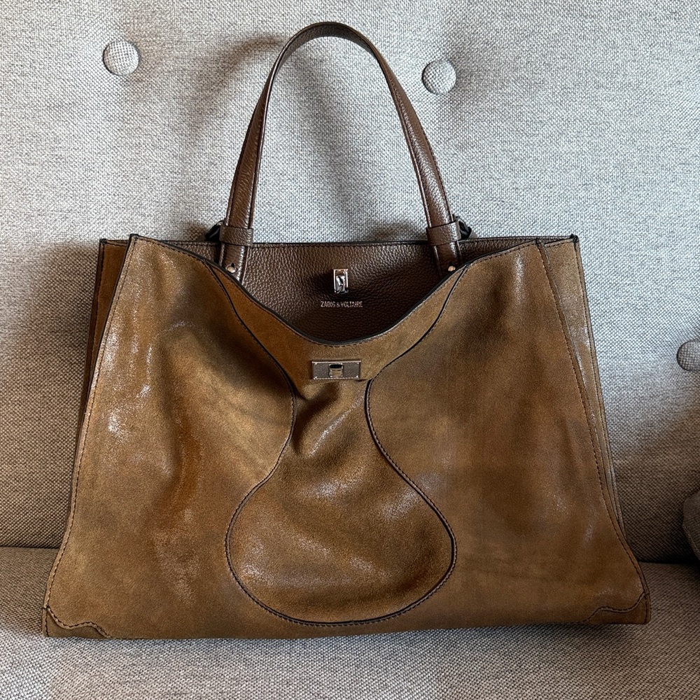 Zadig & Voltaire Jack suede bag excellent condition